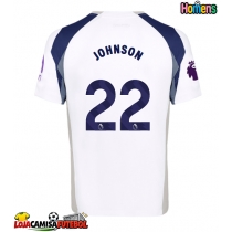 Camisa de Futebol Tottenham Hotspur Brennan Johnson #22 Equipamento Principal 2025-26 Manga Curta